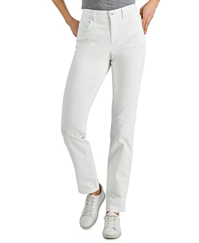 Style & Co High Rise Curvy Straight Leg Denim Jeans
