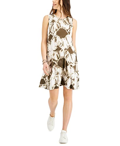 Style & Co Petite Sleeveless Printed Flip Flop Dress