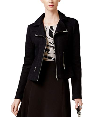 Alfani Petite Textured Moto Jacket