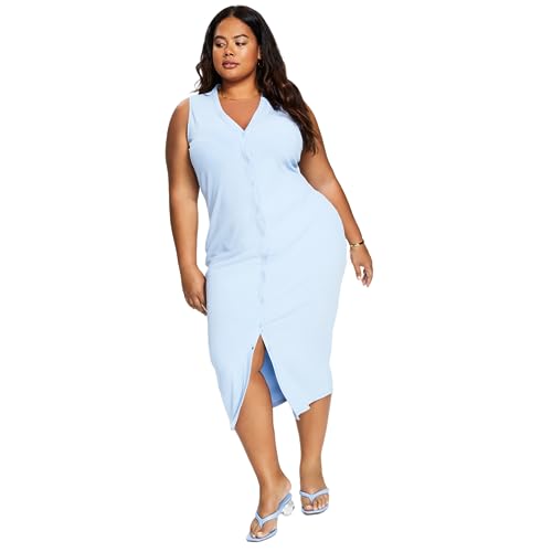 Bar III Trendy Plus Size Bodycon Cardigan Dress