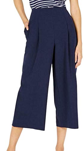 Maison Jules Pleated Cropped Trousers