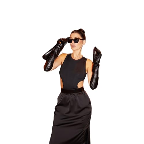 Bar III Nicole Williams English Cutout Ribbed Bodysuit