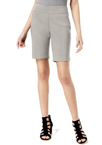 INC Curvy-Fit Stud-Trim Bermuda Shorts