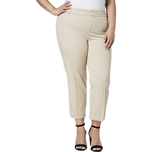 Charter Club Plus Size Newport Tummy Control Cropped Pants