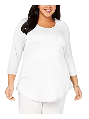 Plus Size Scoopneck Top