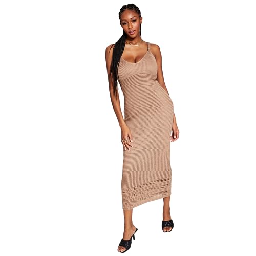 INC International Concepts Jeannie Mai X Inc Crochet Bodycon Dress