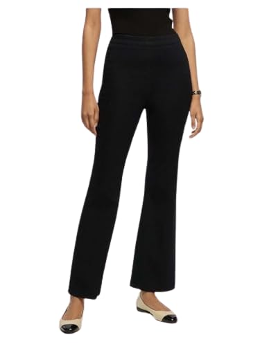 Anne Klein Plus Size High Rise Flare Leg Pants