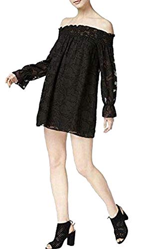 Bar III Textured Off The Shoulder Dress