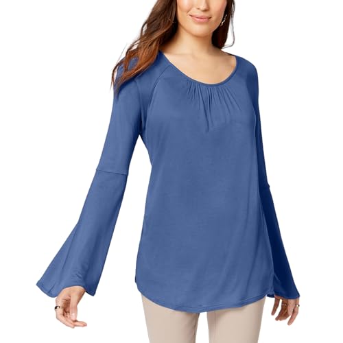 Lantern-Sleeve Top