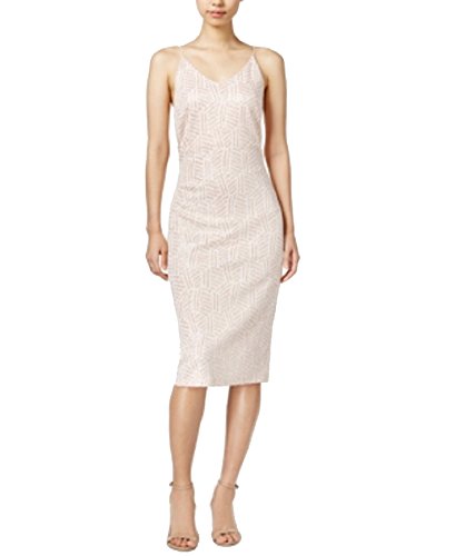 Bar III Metallic Slip Dress