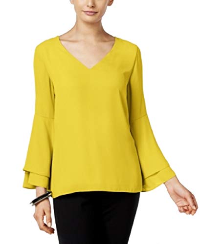 Alfani Petite Poet-Sleeve Blouse
