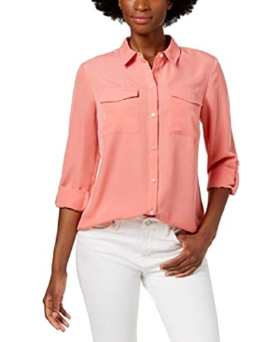 Charter Club Tab Sleeve Blouse