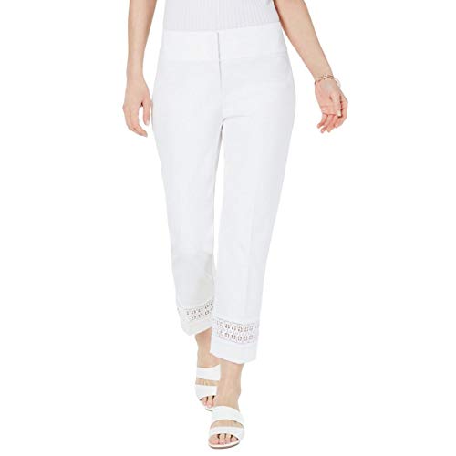 Alfani Eyelet Ankle Pants