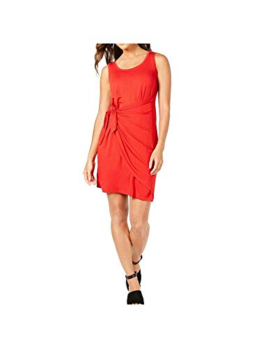 Sleeveless Tie-Front Dress