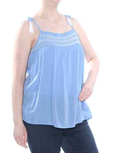 by Ikeddi Juniors' Embroidered Smocked Tank Top