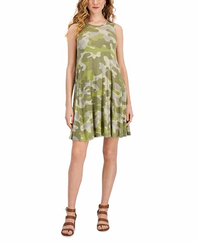 Style & Co Printed Shift Dress