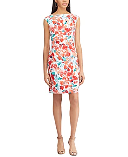 American Living Floral Print Sheath Dress