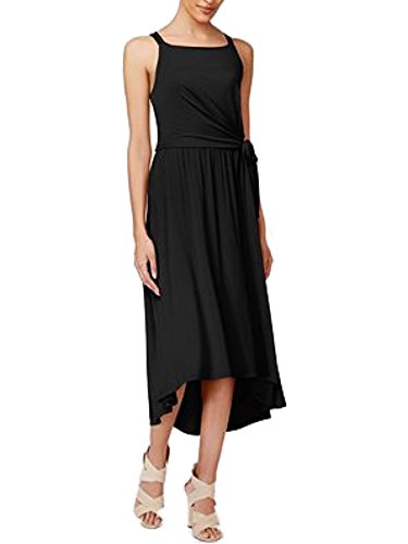 Maison Jules Tie Waist Midi Dress