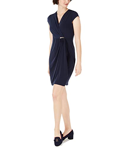 Charter Club Petite Surplice Wrap Dress