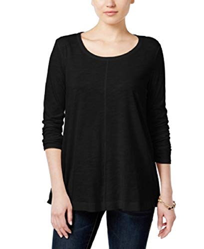Style & Co Petite Scoop-Neck Top
