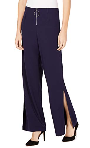 NY Collection Petite Wide Split Leg Pants