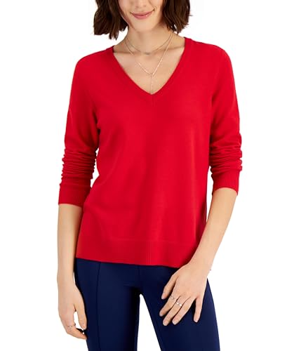Petite V-Neck Sweater