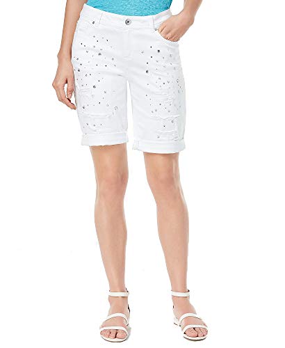 Studded Bermuda Shorts
