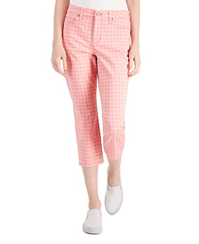 Charter Club Womens Bristol Printed Tummy Control Jeans