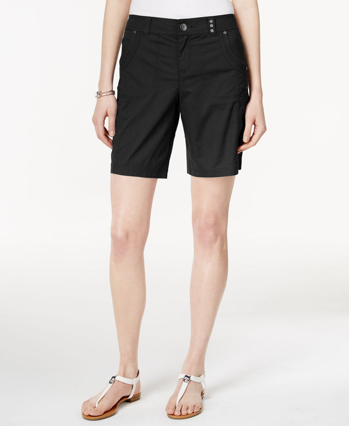 Style & Co. Petite Studded-Pocket Shorts