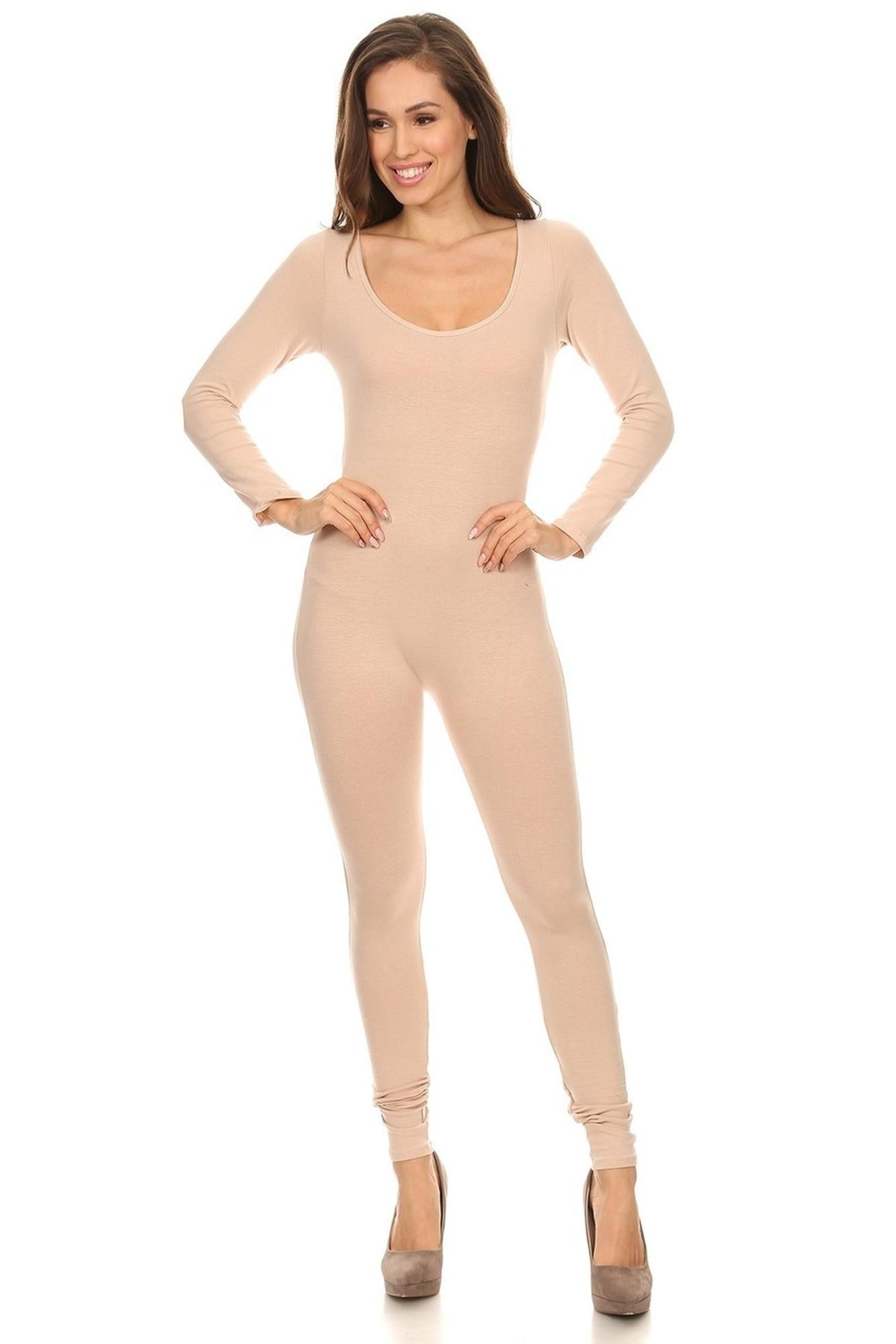 USA Full Long Sleeve Cotton Jumpsuit