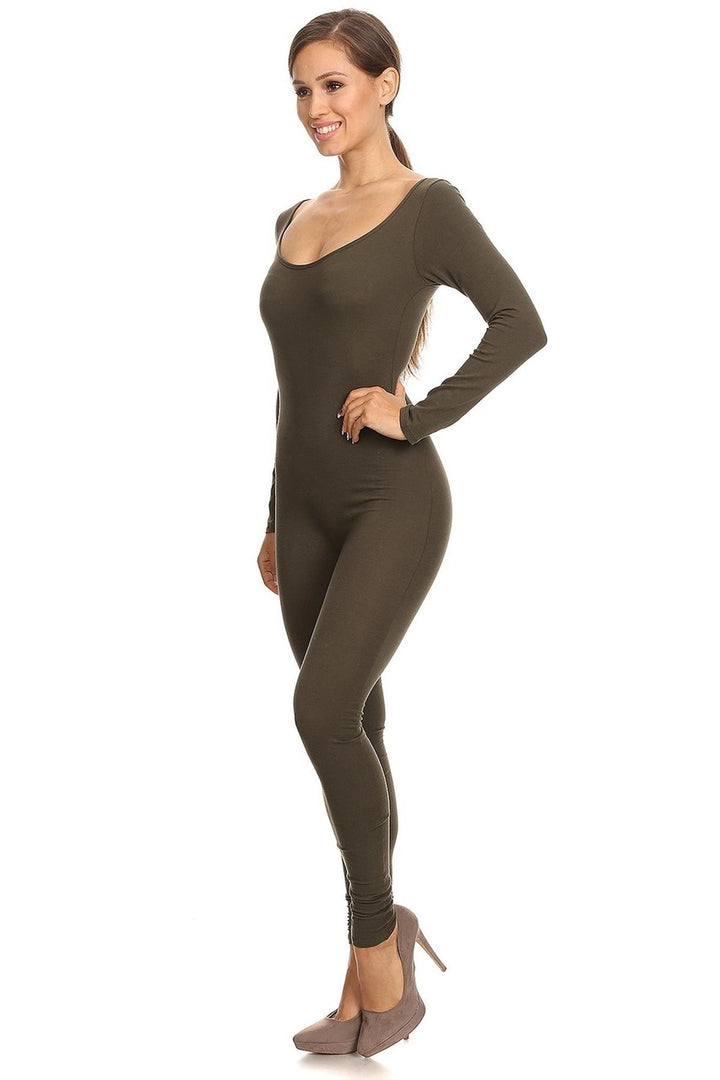 USA Full Long Sleeve Cotton Jumpsuit