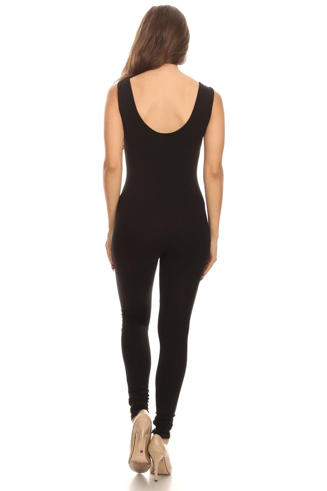 USA Cotton Basic Tank Jumpsuit
