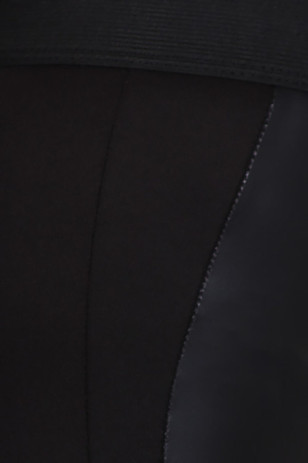 Karma Split Faux Leather Leggings