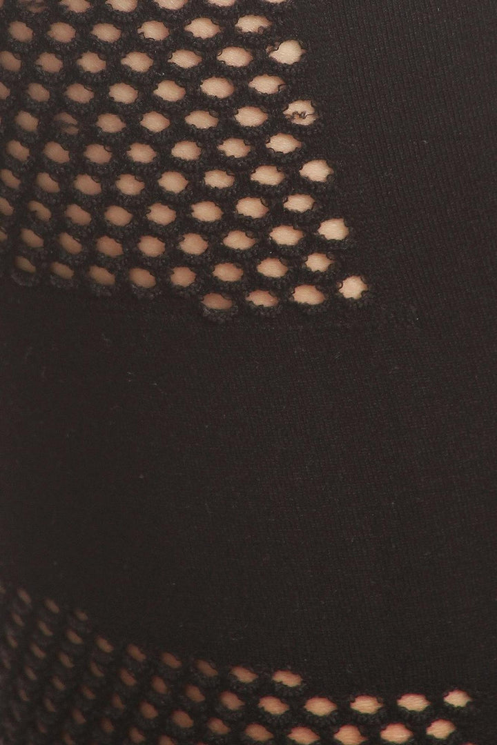 Premium Multi Patch Mesh Sport Leggings