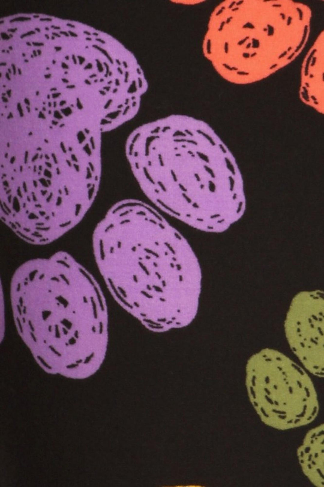 Buttery Soft Paw Print Bell Bottom Leggings