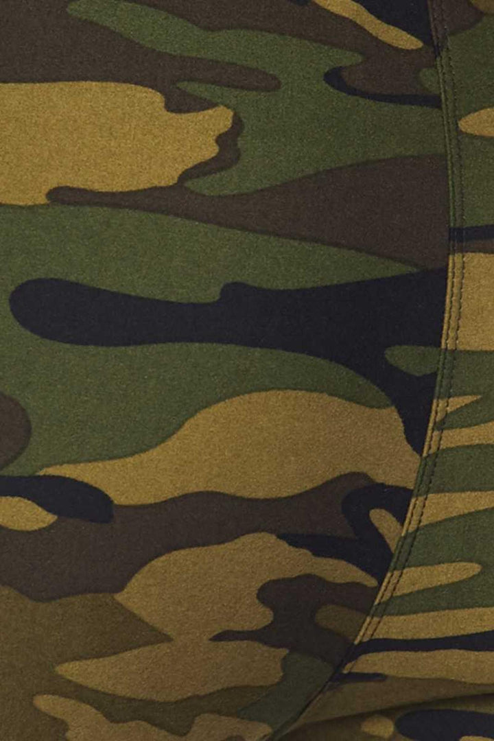 Buttery Soft Camouflage Women's Bra Top