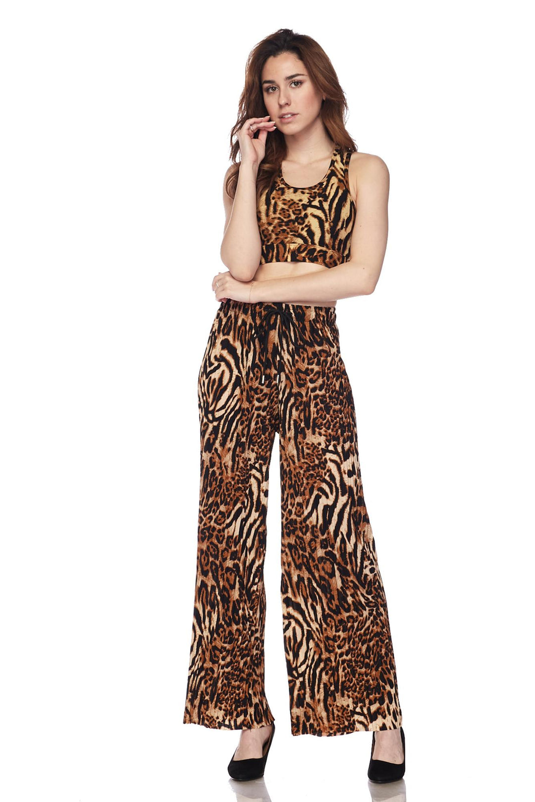 Buttery Soft Predator Leopard Women's Bra Top