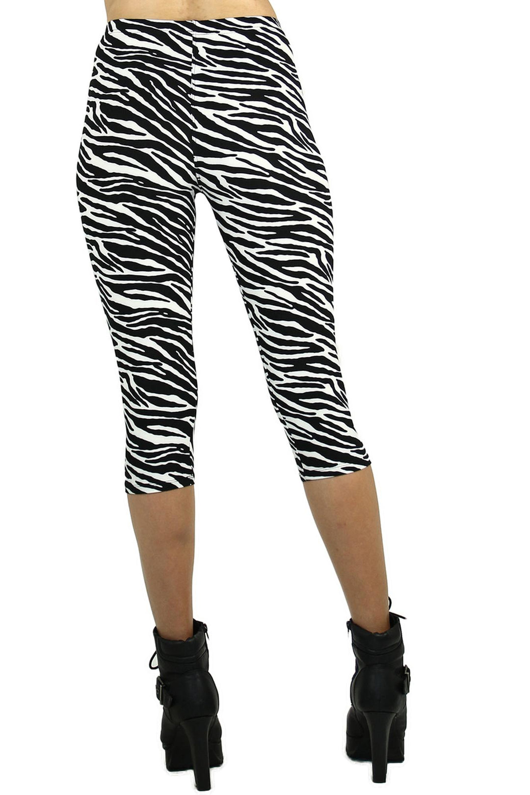 Buttery Smooth Zebra Print Capris