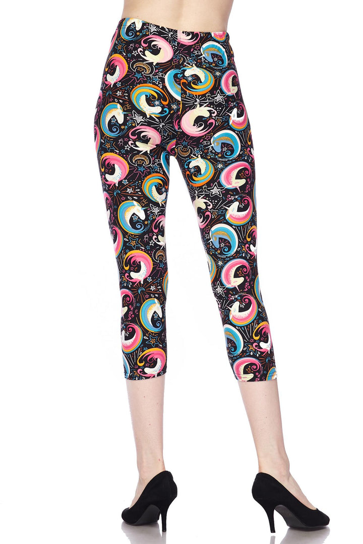 Buttery Smooth Groovy Hip Unicorn Capris