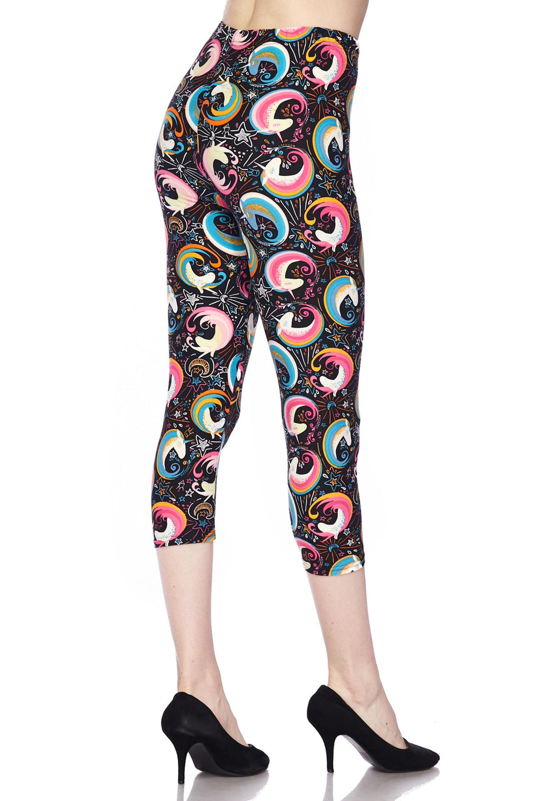 Buttery Smooth Groovy Hip Unicorn Capris