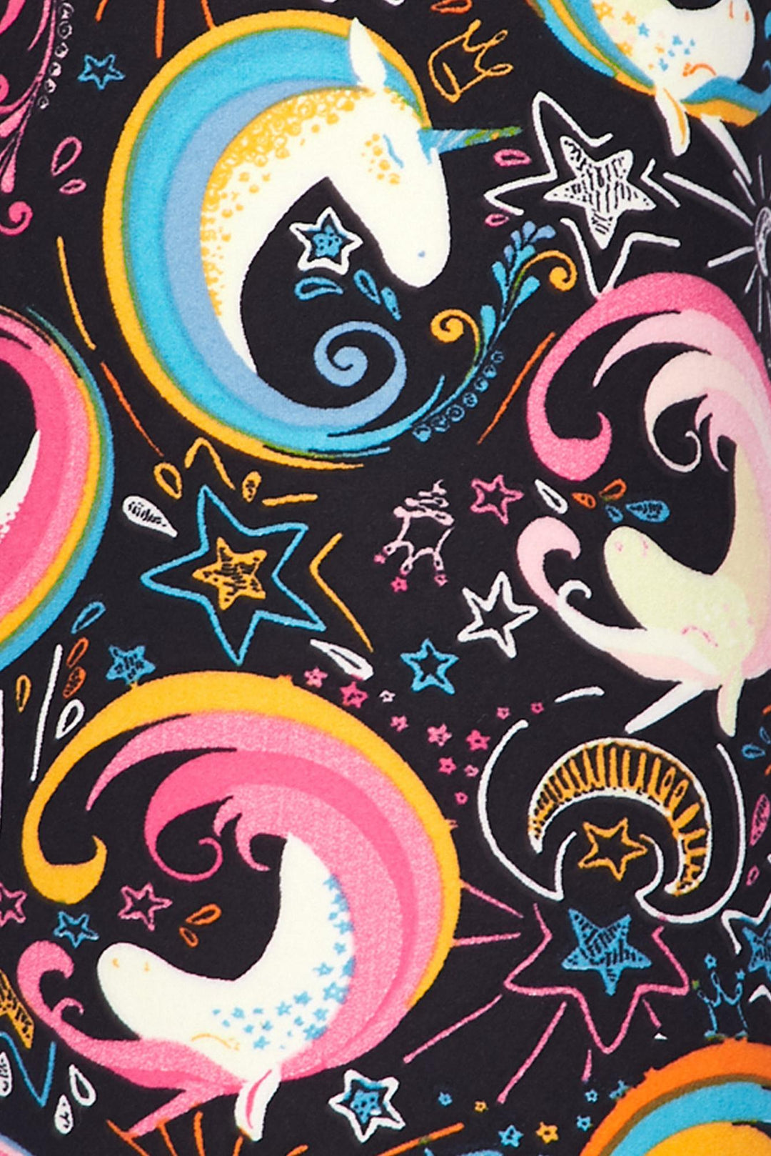 Buttery Smooth Groovy Hip Unicorn Capris