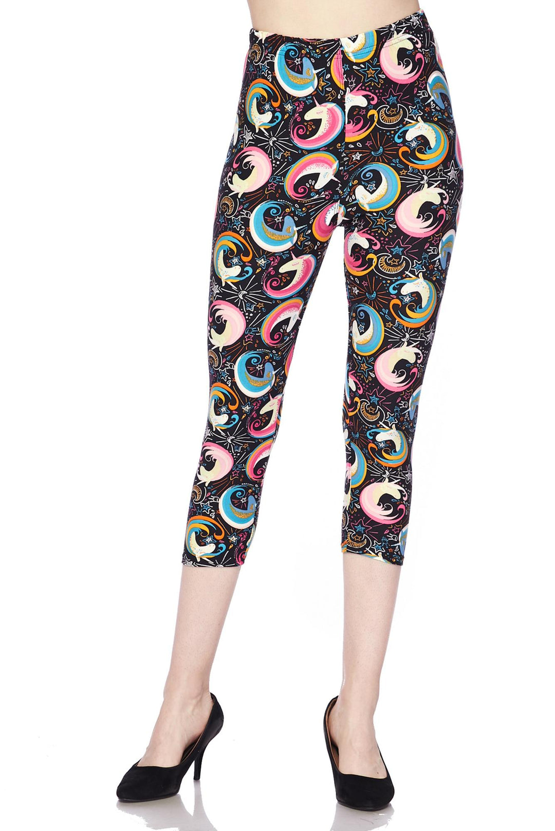 Buttery Smooth Groovy Hip Unicorn Capris