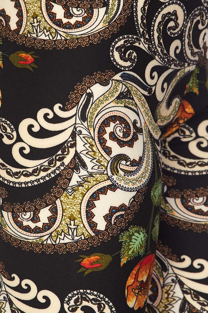 Buttery Smooth Elegant Floral Capris