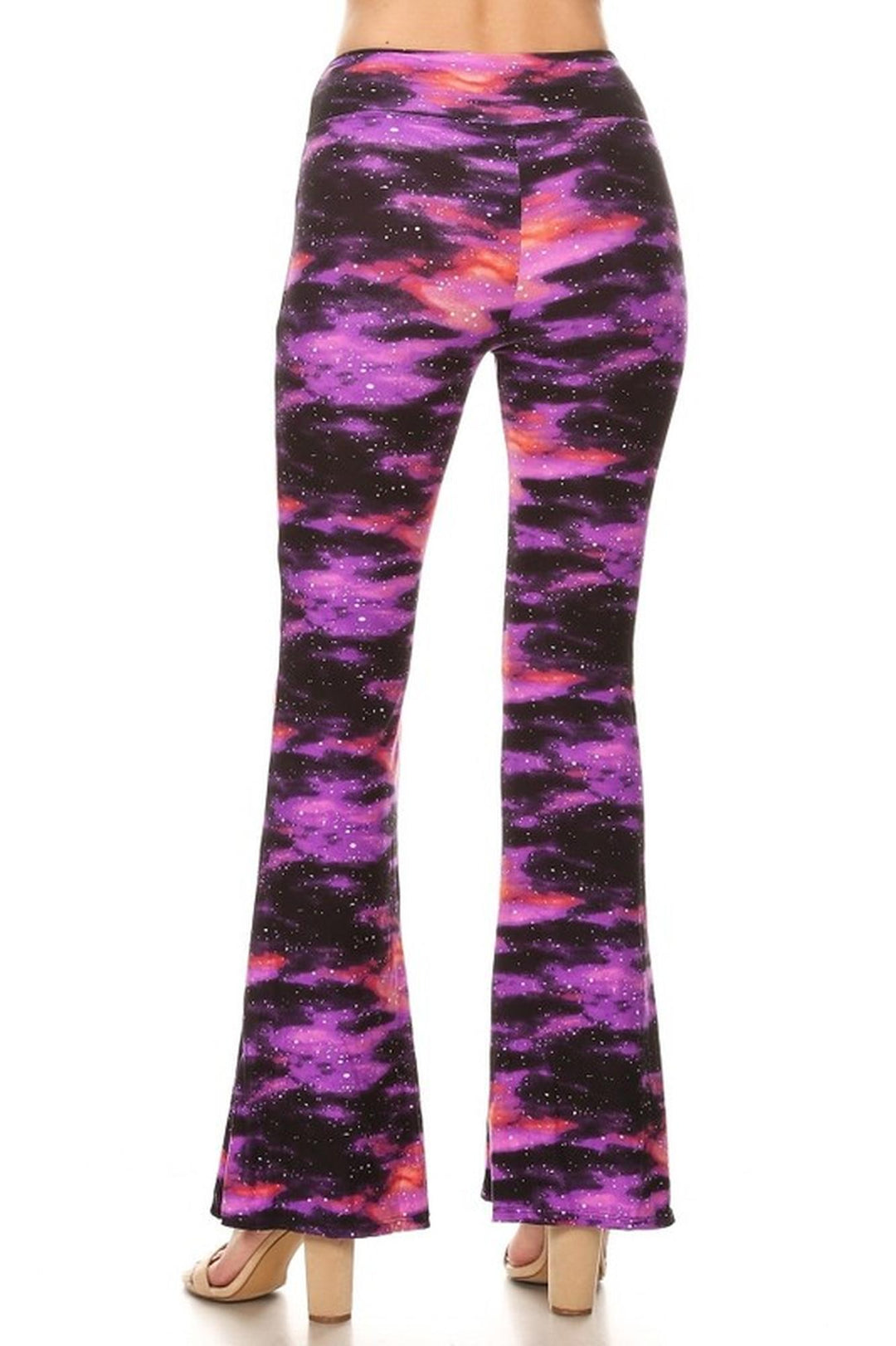 Buttery Soft Purple Mist Bell Bottom Leggings
