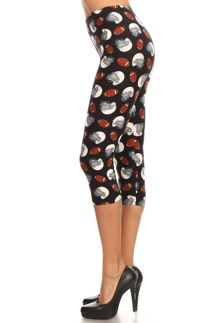 Buttery Smooth National Football Capris