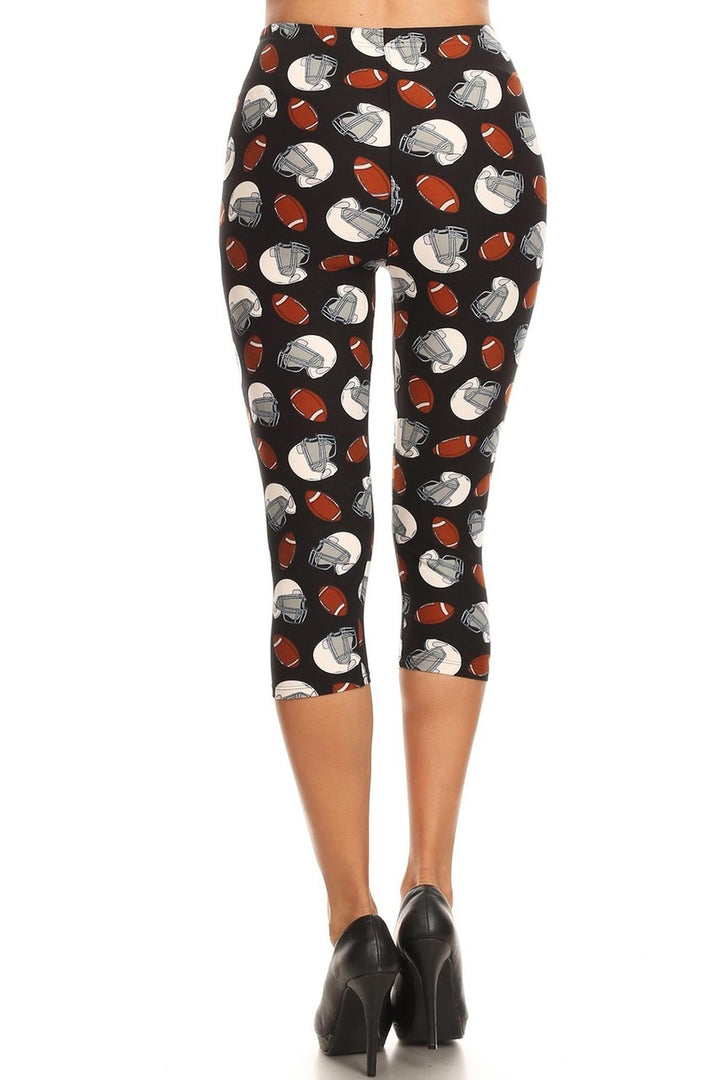 Buttery Smooth National Football Capris