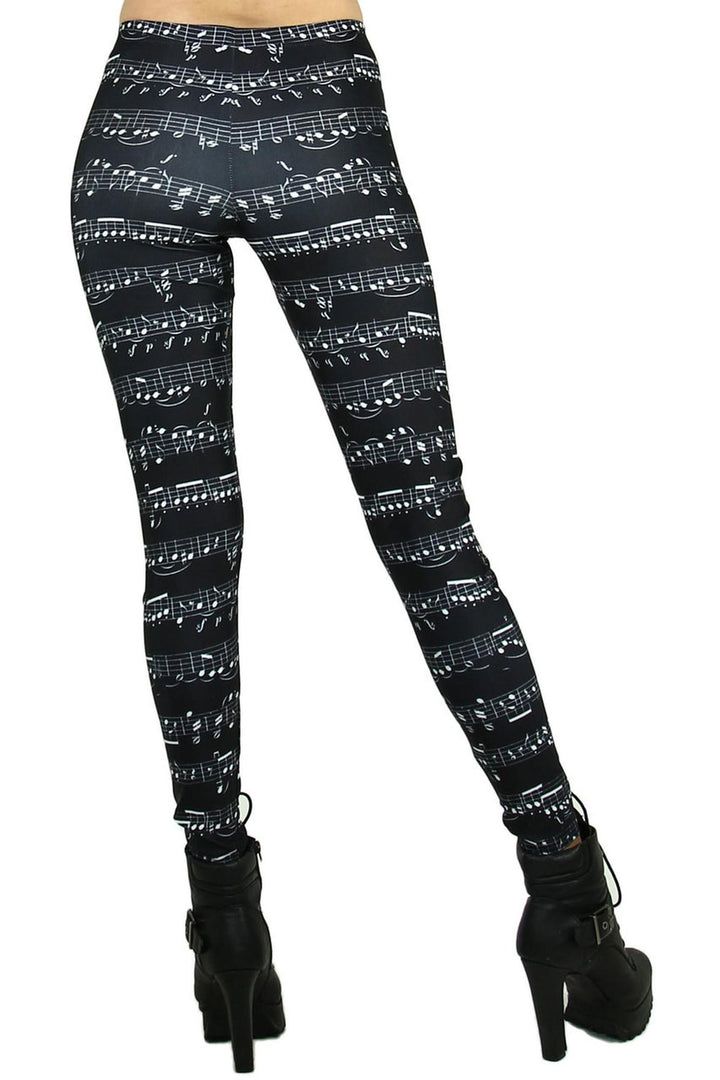Premium Graphic Musical Leggings