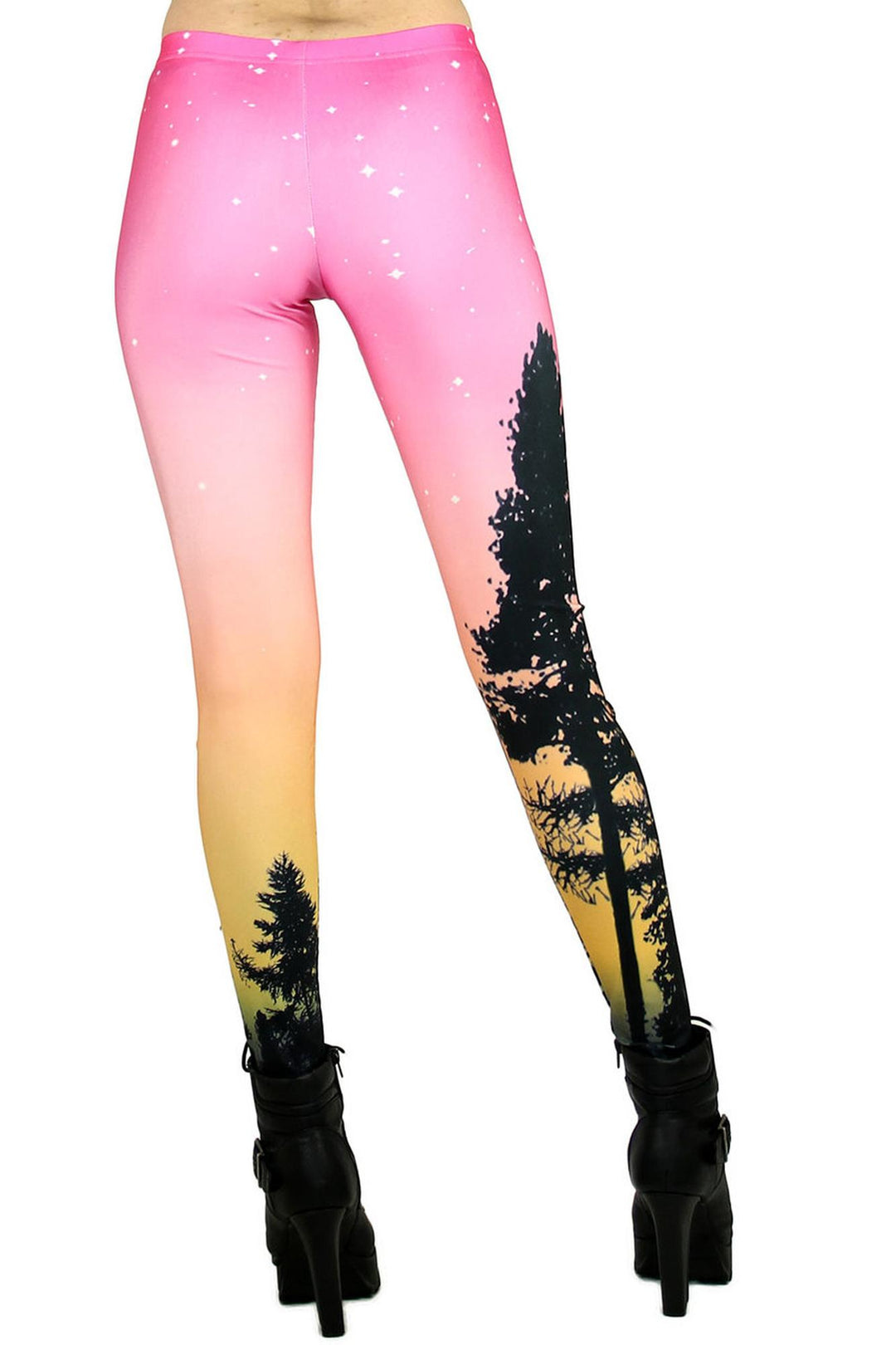 Premium Graphic Pink Horizon Leggings