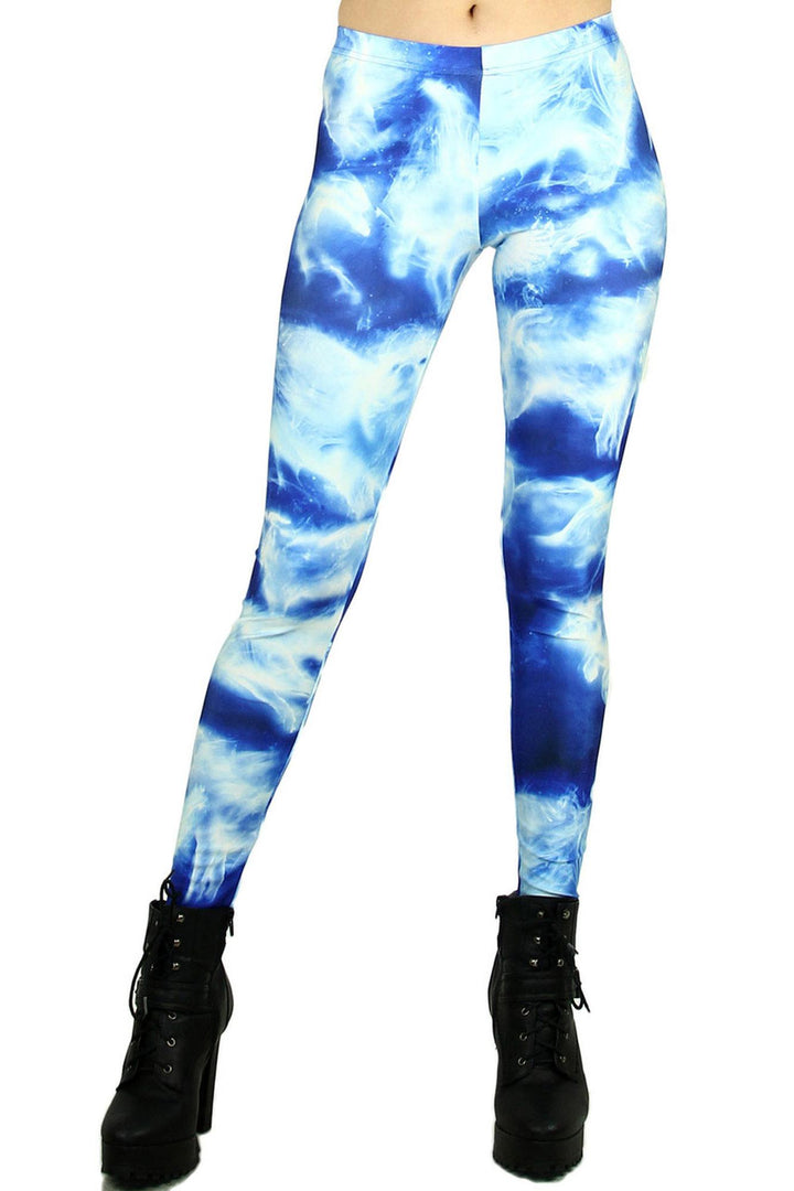 Premium Graphic Print Animal Vapor Leggings