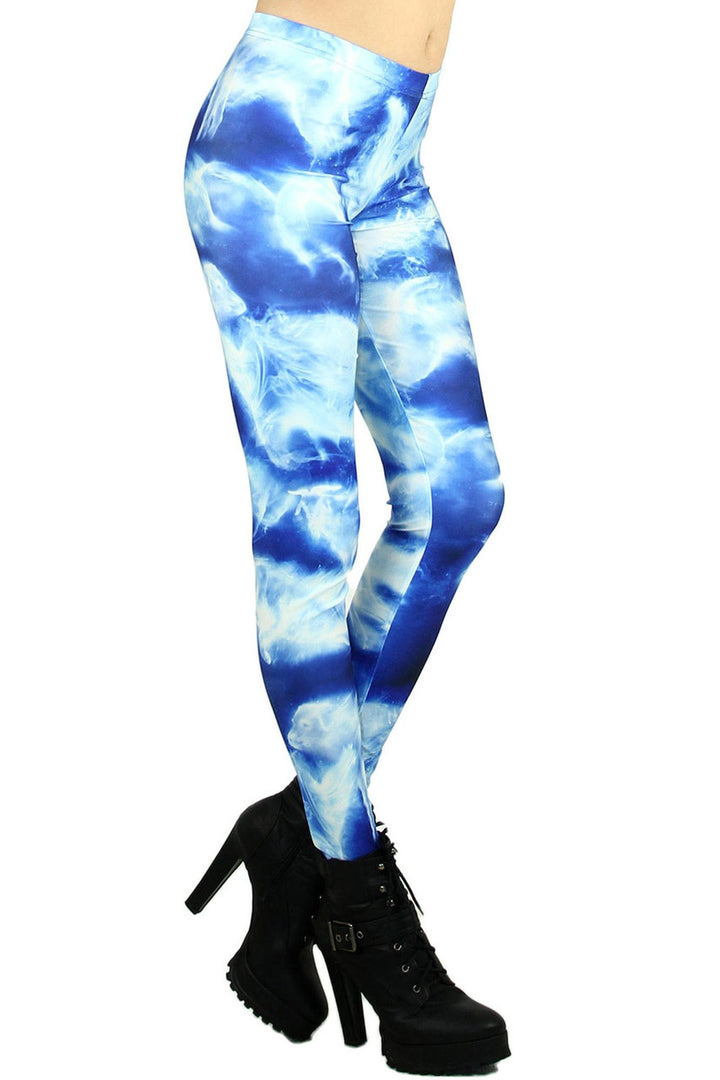 Premium Graphic Print Animal Vapor Leggings
